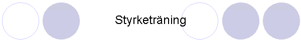 Styrketrning